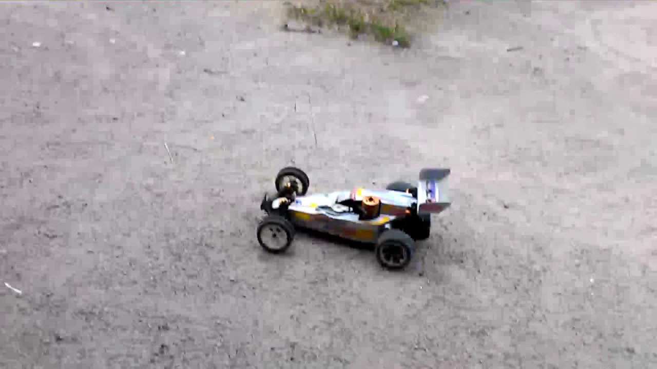 KYOSHO ULTIMA RB GPエンジン付き Kyosho GP Ultima RB Racing Sports Пробний заїзд - YouTube