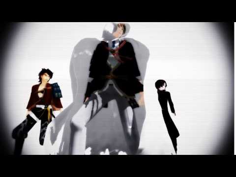 【MMD刀剣乱舞】3人にヒビカセを踊らせてみた【陸奥守吉行・山姥切国広・加州清光】