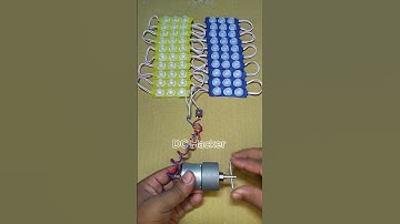 I Tried to Powering In 20 LED Light With a Gear Motor Generator • DC Motor #dcmotor #tech #shorts