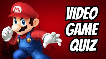 THE ULTIMATE VIDEO GAME QUIZ! SKILLED GAMERS CAN GUESS IT