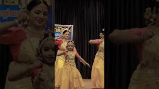 @Guruvayoor Temple #three generation on stage...💙 #dance