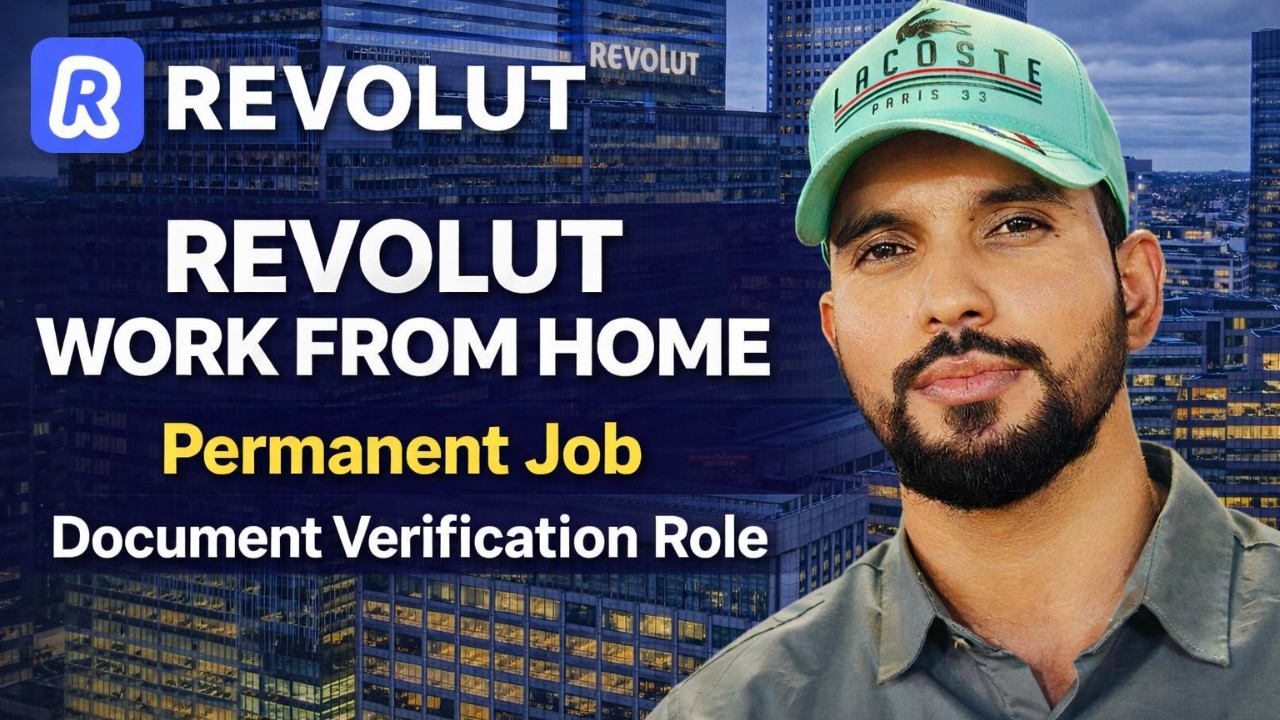 "Revolut Permanent Work From Home Job | Document Verification Role ...