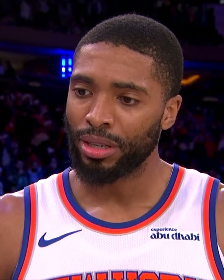 Mikal Bridges felt the excitement at MSG on Christmas Day ?