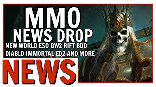 MMO News Drop: RIFT Layoffs, BDO's New Class, Diablo Immortal MMO and More!