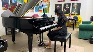 Haya’s performances for her Level 7 Russian Music Examination -Passed with Distinction- 12 May 2024