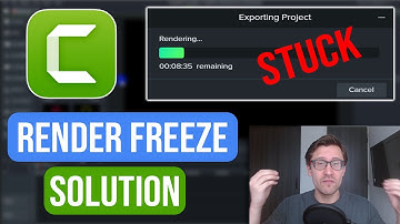 How to Fix Camtasia Rendering Freeze Issue | 2024 Solution