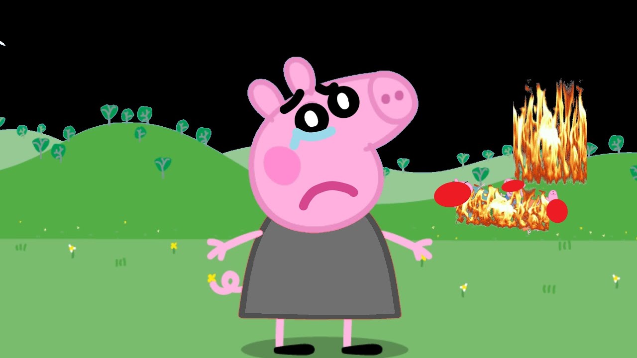 Peppa Exploding Peppa Pig burning house (Why) a lost episode of Peppa Pig - YouTube