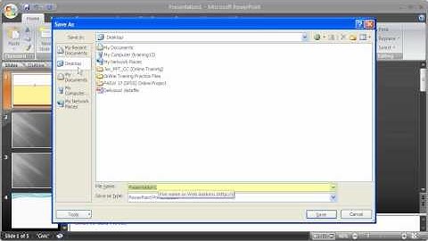 1.9 PowerPoint 2007: Saving Closing & Opening PowerPoint