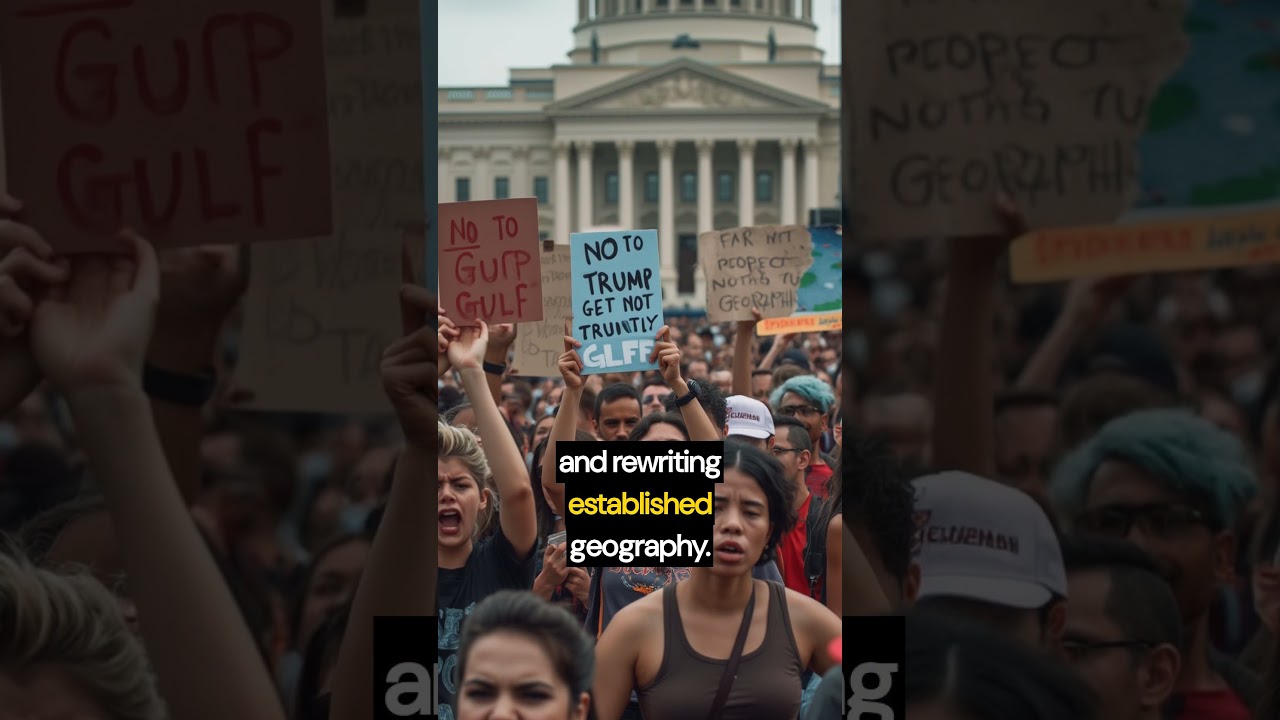 GOOGLE RENAMES TRUMP GULF  