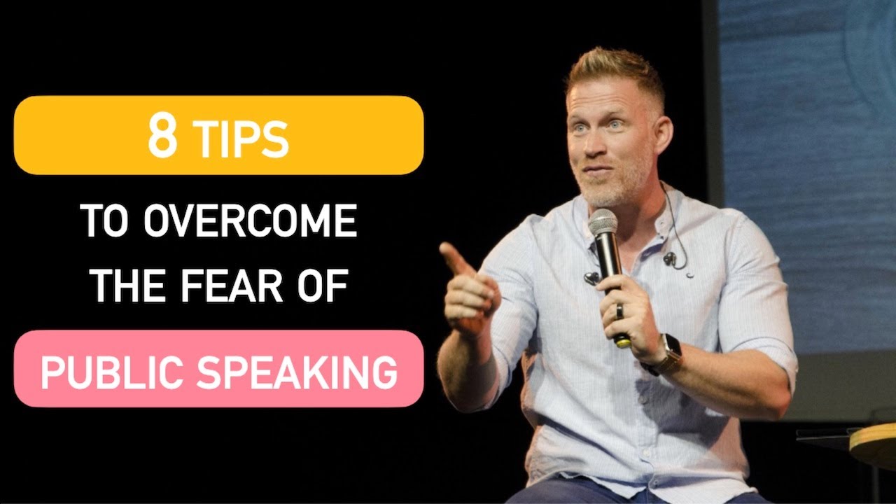8 tips to overcome the fear of public speaking - YouTube