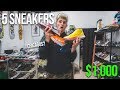 I Bought 5 Sneakers With $1000...