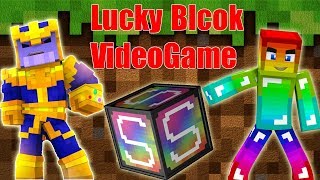Noob Và Lucky Block Video Games Đại Chiến Thanos ** Kẻ Mạnh Nhất Là Ai ?