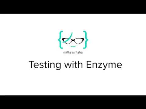ReactJS for Beginners - 11: Testing with Enzyme