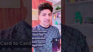 क्रेडिट कार्ड से बनाये नया क्रेडिट कार्ड बिल्कुल फ्री में | Card to Card Apply Online #shorts