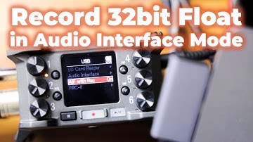 Zoom F6: My Mind is Blown 🤯 32 Bit Float Recording in Audio Interface Mode