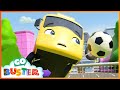 The Soccer Bus - Don’t Be Nervous | Go Buster | Baby Cartoons | Kids Videos | ABCs and 123s