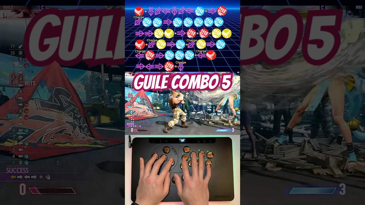 Street Fighter 6 - Guile Combo 5  