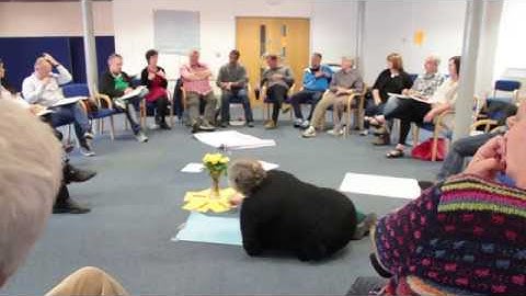 Overview and Check in Morecambe Bay Art of Hosting Training 3rd day