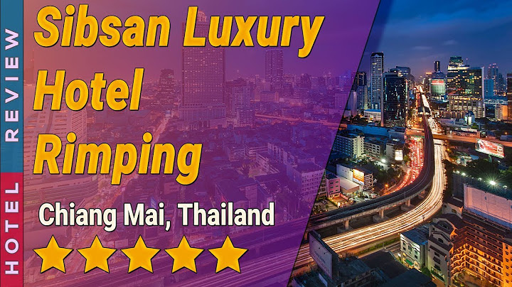 Sibsan luxury hotel rimping ค าเช าห องประช ม