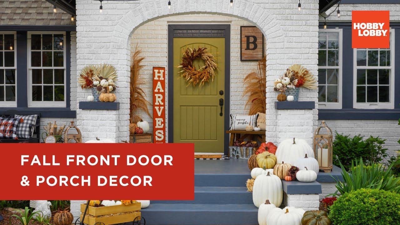 Simple Fall Home Decor Ideas: Front Porch and Interior Decor