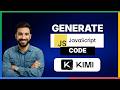 How to generate JavaScript code with Kimi AI[LATEST GUIDE]