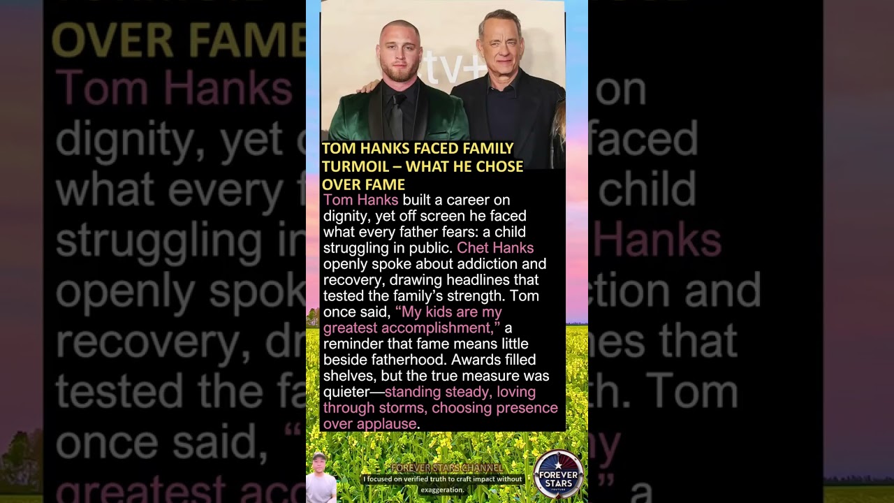 Tom Hanks Faced Family Turmoil – What He Chose Over Fame