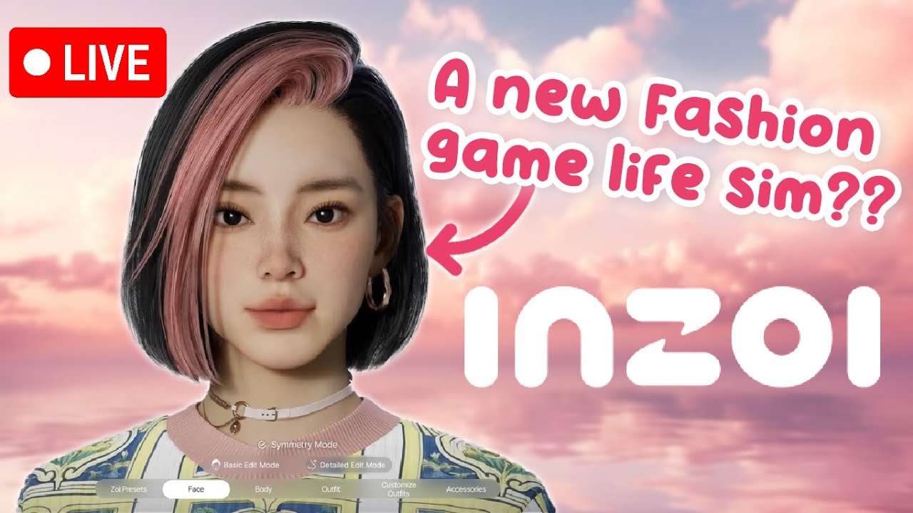 Inzoi Ropa Seeing if InZoi is as good as it looks 👀🎀Creating myself + Checking out ...