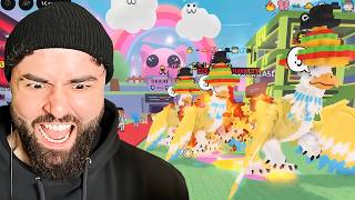 We got 3 GRIFFINS during steal a brainrot EASTER admin abuse