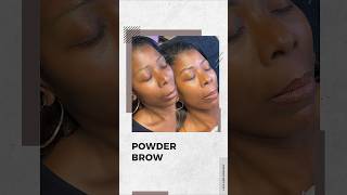 PMU Powder Brow #lashandcompany #pmu