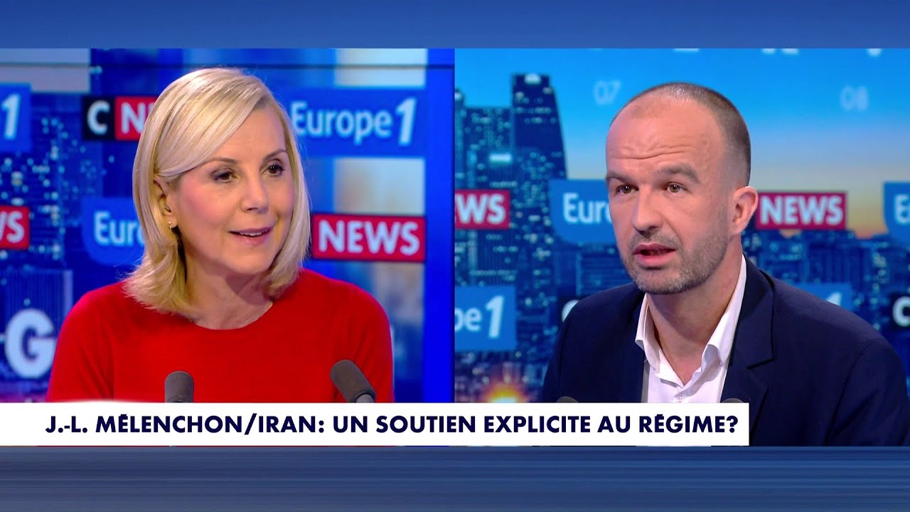 Vif échange entre Laurence Ferrari et Manuel Bompard au sujet du «génocide» à Gaza