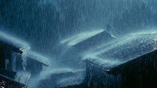 🔴 LIVE Heavy Rain on Metal Roof 🌧️ Nonstop Rain Sounds for Sleep & Focus