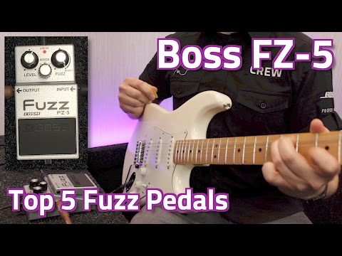 Boss FZ-5 Demo - Top 5 Fuzz Pedals