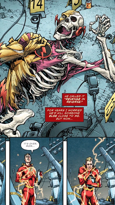 The Death of The Reverse Flash 🤔 #shorts #dc #dccomics