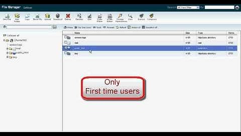 How to upload file to cPanel