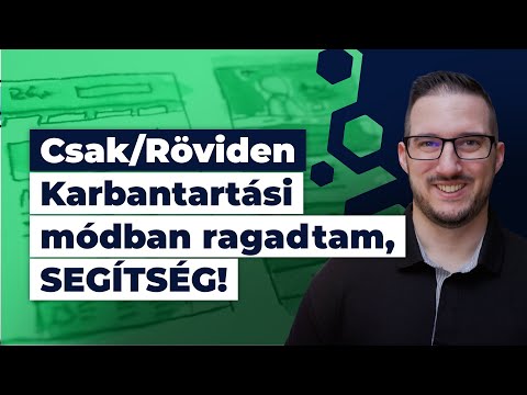 Videó: Webhely karbantartás / Kiszolgáló frissítése