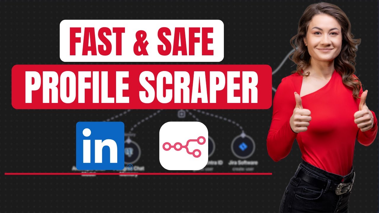 AI Scrapes & Qualifies LinkedIn Profiles at INSANE Speed! Safe Method ...