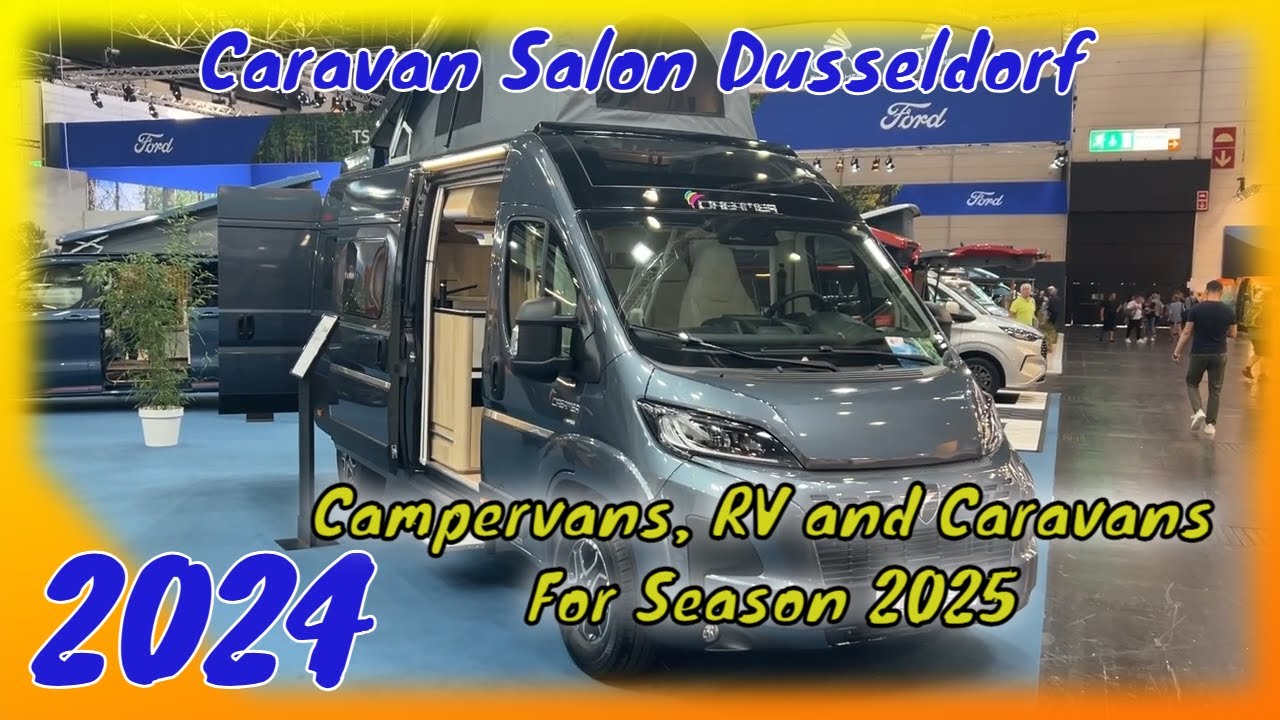 Dreamer D68 Select UP Saphir (2025) Campervan Walkaround - Caravan Salon 2024 Dusseldorf