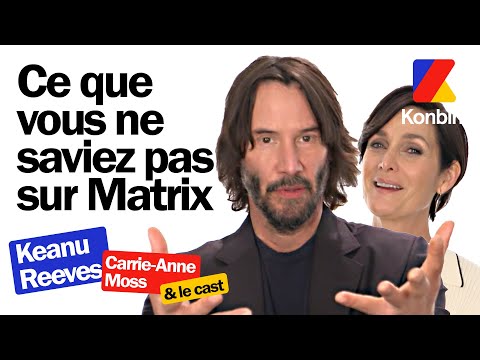 Keanu Reeves, Carrie-Anne Moss et le cast de Matrix 4 nous dévoilent les coulisses | Interview