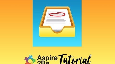 Aspire2Be Video - Tutorial: Showbie for Teachers