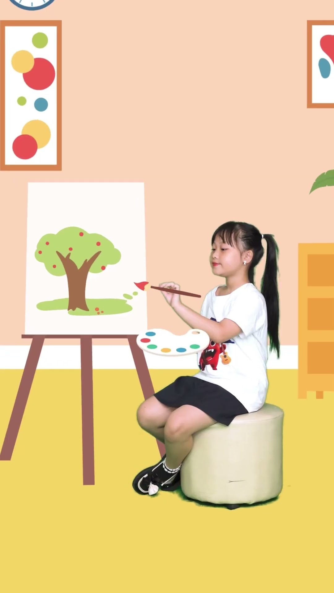 Bé học tiếng Anh qua hoạt hình chọn trang phục phù hợp khi đến lớp  #binggoleaders #funny