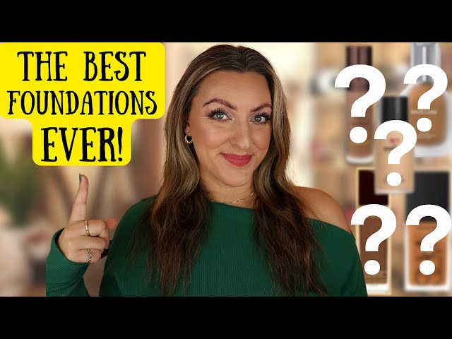 TOP 5 FOUNDATIONS 2022  The Best Foundations EVER! 