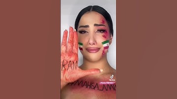 Thumbnail of Sad pretty 🖤❤️ #makeup #iran #mahsaamini #opiran #tiktok