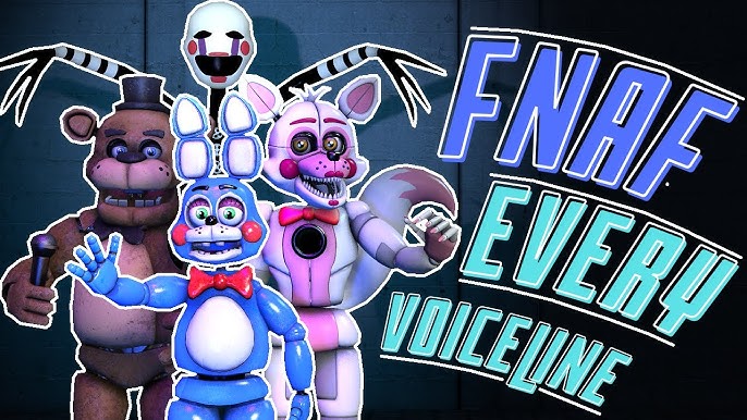 FNAF AR todas as skins e personagens - puzzle online