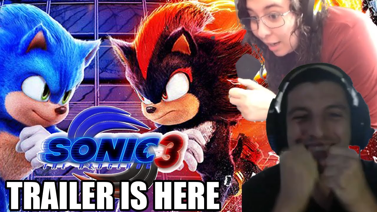 Sonic the Hedgehog 3 Movie Trailer IS FINALLY HERE - Reaction ...