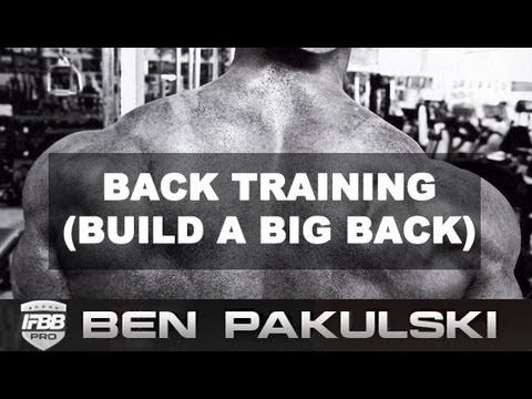 Ben Pakulski Back Training (BIG Back Training)