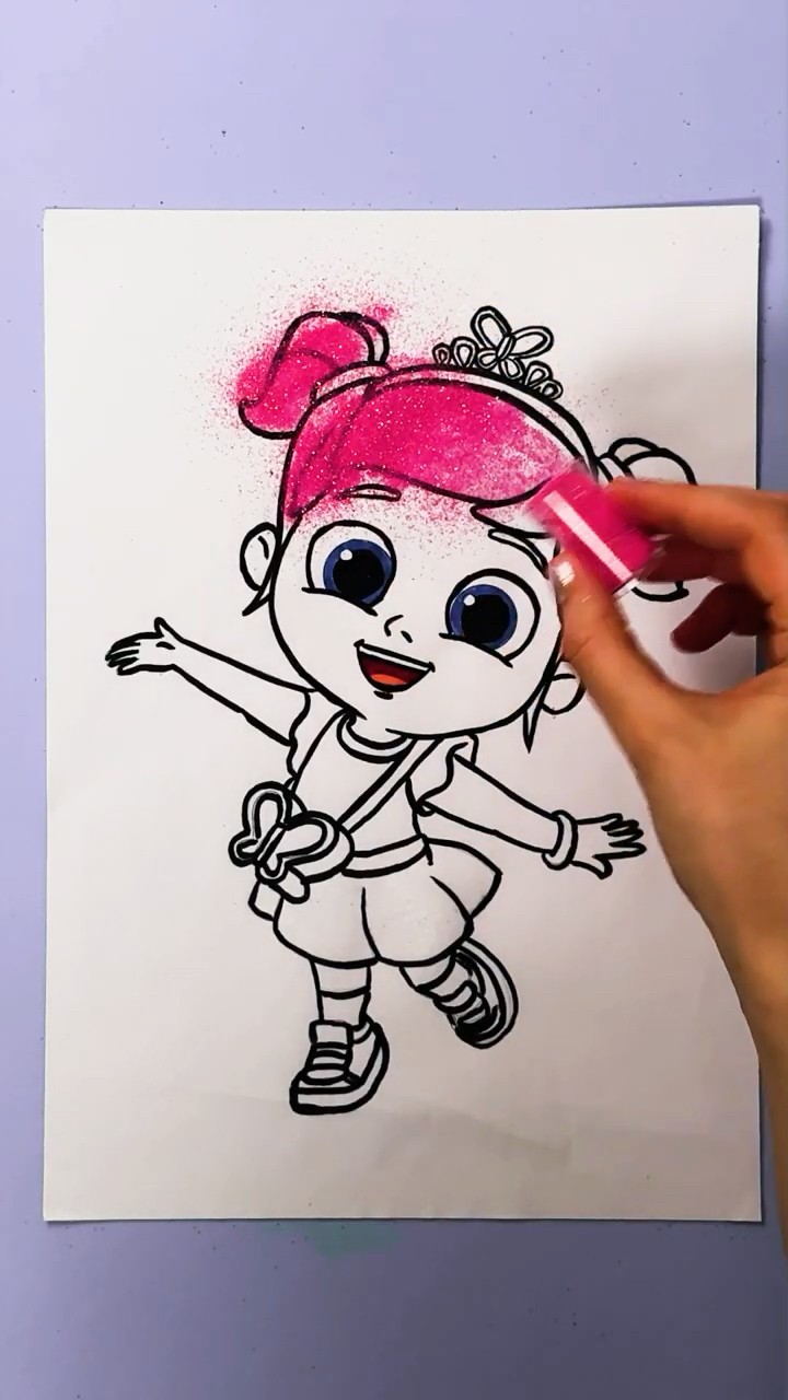 Jill's Princess Dress with Sprinkles and Sparkles!  #funnyshorts #jill