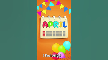 Thumbnail of Learn Months of the Year April | Birthday Song for Kids | Happy Birthday April by Patty Shukla