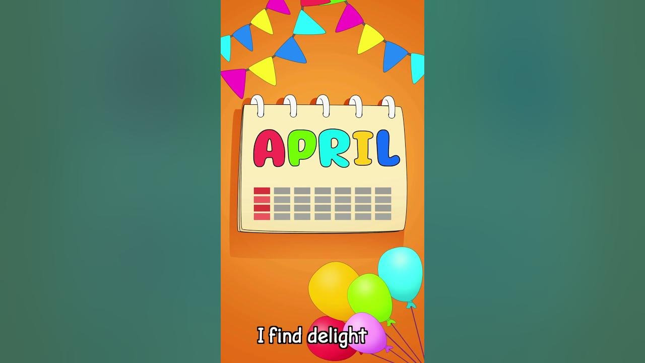 Learn Months of the Year April | Birthday Song for Kids | Happy Birthday April by Patty Shukla Learn Months of the Year April | Birthday Song for Kids | Happy Birthday April by Patty Shukla