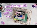 let&#39;s hang out! ☀️  put photocards away with me ~ *:·ﾟ✧