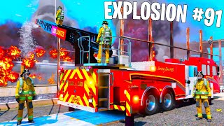 The Most Explosive Hazmat Fire in GTA 5!